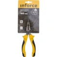 Никелированные длинногубцы Inforce 160мм 06-18-46