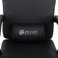 Кресло игровое Oklick Cooldown, на колесиках, искусственная кожа, черный [2006742]