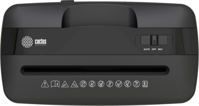Уничтожитель бумаг Cactus CS-SH-A3,  P-4,  297мм, 4х39 мм, 6. лист. одновременно, 13л