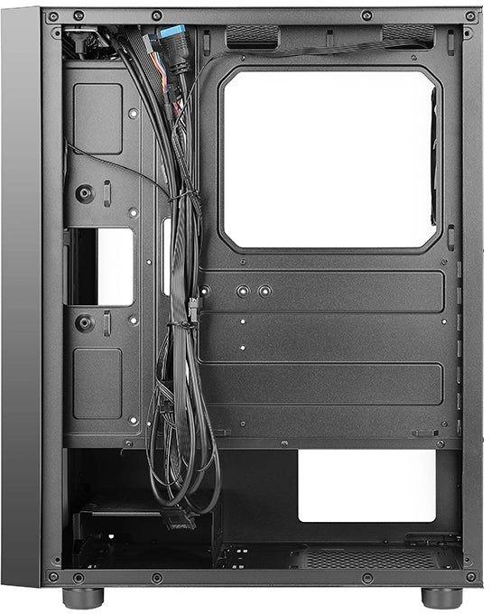 Корпус ATX AZZA Spectra, Midi-Tower, без БП, черный [csaz-280b spectra]