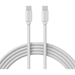 Кабель USB Type-C - Type-C REXANT 60W Power Delivery, 1 м белый 18-1831
