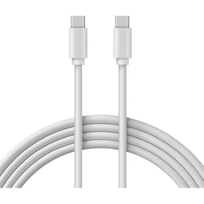 Кабель USB Type-C - Type-C REXANT 60W Power Delivery, 1 м белый 18-1831
