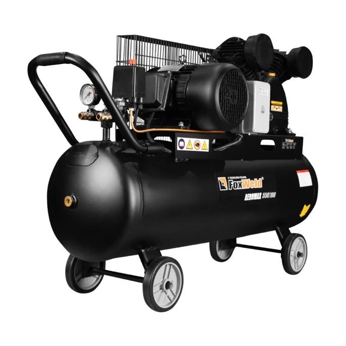 Компрессор FOXWELD AEROMAX 550/100 масляный, ременной 5075
