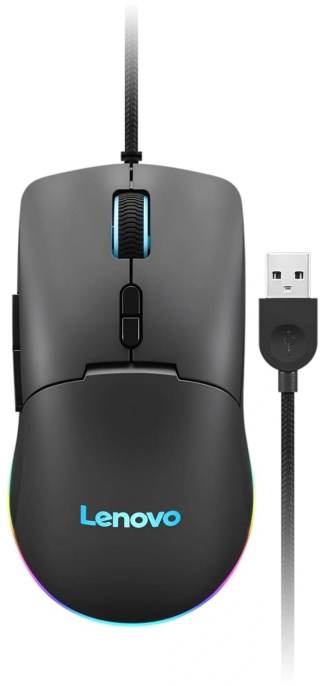 Мышь Lenovo M210 RGB Gaming черный оптическая 8000dpi USB 6but GY51M74265
