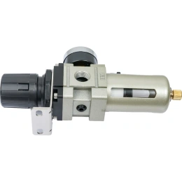 Фильтр-влагоотделитель для компрессора с регулятором давления 3/8"; манометр; 1500 л/мин; 10 бар Gigant GAW3000-03