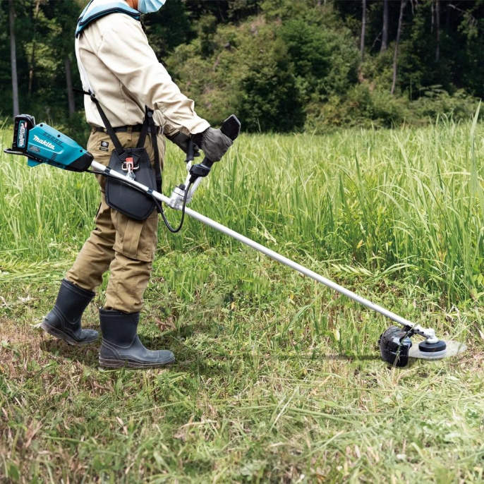 Триммер электрический Makita UR016GZ аккум. 530Вт неразбор.штан. реж.эл.:леска/нож