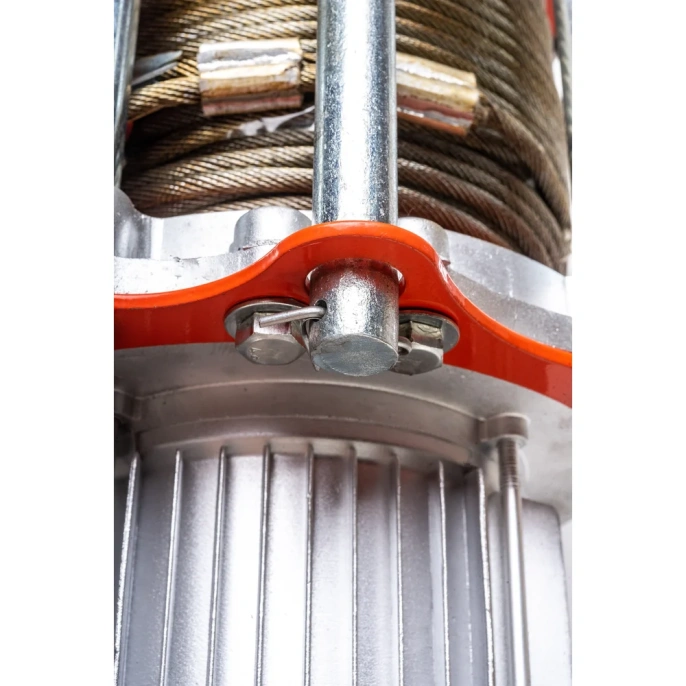 Электрическая лебедка Gigant 500/1000 кг, 220 В, 70/35 м, Диаметр троса 6мм, GEW-01