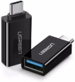 Адаптер UGREEN US173 (20808) USB-C to USB 3.0 A Female Adapter. Цвет: черный