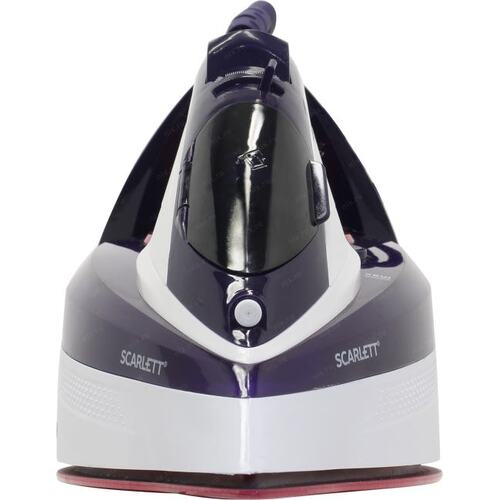 Мощный утюг Scarlett SC-SI30K45 2600 Вт, с пароувлажнением, подошва KeramoPro, постоянная подача пара