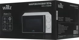 Микроволновая Печь Willz MOS-1706MW 17л. 700Вт белый