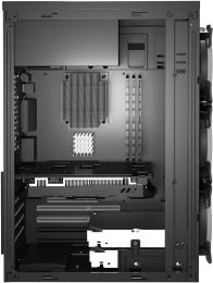Корпус ATX KINGPRICE KPCC-MD203, Midi-Tower, без БП, черный