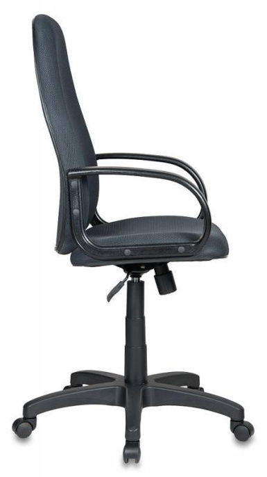 Кресло руководителя Бюрократ Ch-808AXSN, ткань, до 120кг, темно-серый