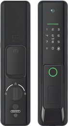 Умный дверной замок roome Smart Tuya Digital Fingerprint Lock X8 Pro Черный (50*50мм, врезной, с камерой)