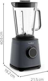 Блендер стационарный Moulinex Perfect Mix+ LM771BF0 1200Вт песочный/черный (7211419423)