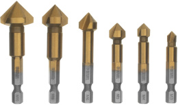 Набор оснастки Denzel 72313 по металлу 6пред. для дрелей