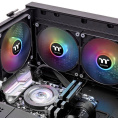 Вентилятор Thermaltake CT120 Sync 2шт, 120мм, 4-pin, 2000об/мин, 25.8 дБ, ARGB, черный, Ret [cl-f149-pl12sw-a]