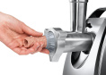 Мясорубка Bosch MFW67440 2000Вт черный/серебристый