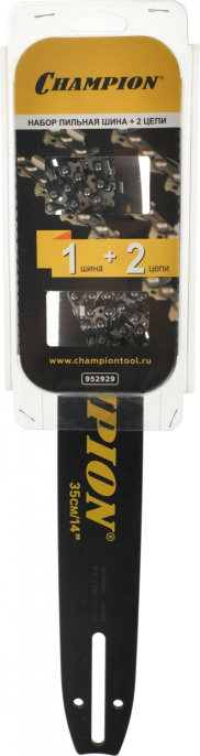Шина + цепь для цепных пил CHAMPION 140SDEA041,  52 [952929]
