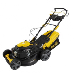 Denzel Газонокосилка бензиновая GLD-520SP-VE, 196 см3,шир 52 см,привод,вариатор,эл.старт,60 л [58806]