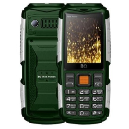 Мобильный телефон BQ 2430 Tank Power Green+Silver 85955789