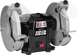 Заточный станок P.I.T. PBG200-C3 электрич., 500 Вт, 2950 об/мин, Ø 200х12.7х20/200х16х20 мм, пылезащ.