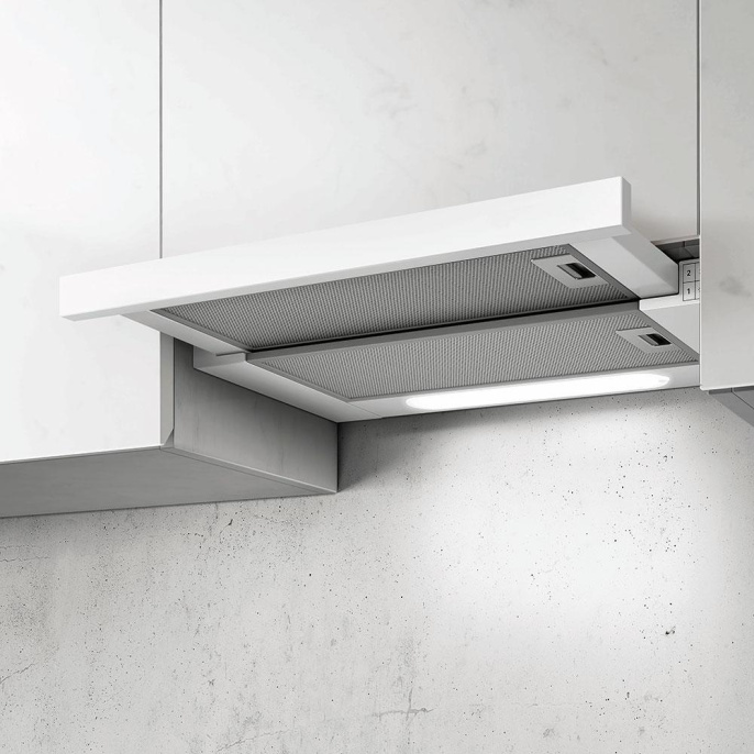 Вытяжка Elica 50 см, 650 м3/ч, белый ELITE 14 LUX WH/A/50-PRF0037988C