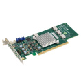 Контроллер SuperMicro AOC-SLG3-4E4T-O Quad port OCuLink retimer NVMe SSD add-on card for PCIe Gen3 x16 slot 252220 {10}