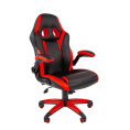 Офисное кресло Chairman game 15 Россия экопремиум черный/красный 7069667