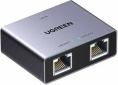 Сплиттер UGREEN NW301 45311 Gigabit Ethernet Splitter 1 to 2. Цвет: серый