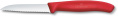 Нож кухонный Victorinox Swiss Classic 6.7431.C1 стальной для овощей лезв.80мм серрейт. заточка красный