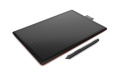 Графический планшет Wacom One by, A5, черный/красный [ctl-672-n]