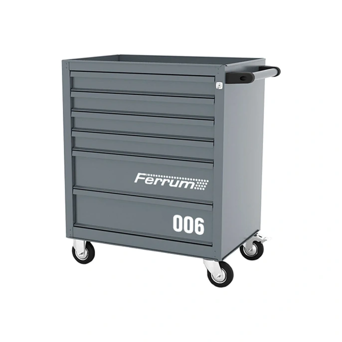 Инструментальная тележка FERRUM 6 ящиков 02.006L-9007 В0000000179302