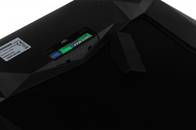 Напольные весы STARWIND SSP6051, до 180кг, цвет: черный