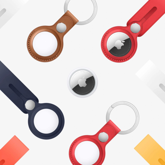 Метка Apple AirTag A2187 серебристый [mx532ll/a]