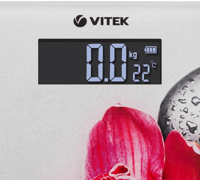 Напольные весы Vitek VT-8084, до 180кг, цвет: рисунок