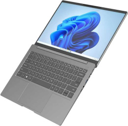 Ноутбук СИЛА К-514 14" 1920x1200 IPS 144Hz /Intel Core Ultra 5 125H 1.2Ghz /16384Mb/512PCISSDGb/noDVD/Int:Intel Arc Graphics/Cam/BT/WiFi/75WHr/war 3y/1.45kg/графит/Win11Pro + 100W, RU kbd K-514-1