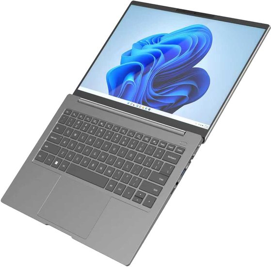Ноутбук СИЛА К-514 14" 1920x1200 IPS 144Hz /Intel Core Ultra 5 125H 1.2Ghz /16384Mb/512PCISSDGb/noDVD/Int:Intel Arc Graphics/Cam/BT/WiFi/75WHr/war 3y/1.45kg/графит/Win11Pro + 100W, RU kbd K-514-1
