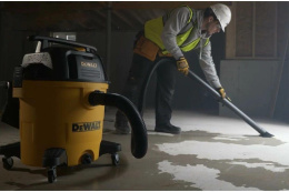 Строительный пылесос DeWALT DXV23PLPTA,  желтый