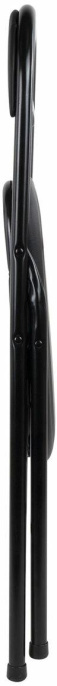 Стул Brabix Golf CF-007 комплект 4шт искусственная кожа черный металл черный на ножках 533032
