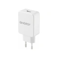 Сетевое зарядное устройство ENERGY ET-32, 2,1А, цвет - белый 104290