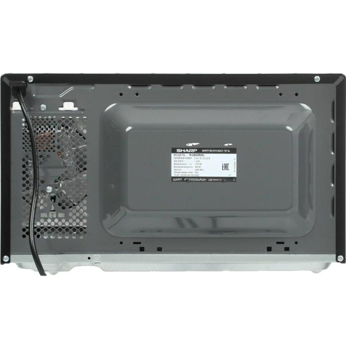 Микроволновая печь Sharp/ 20 л, 800 Вт, эмаль, черный R2852RK