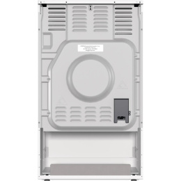 Электрическая плита Gorenje GEC5A41WG, стеклокерамика, белый/черный