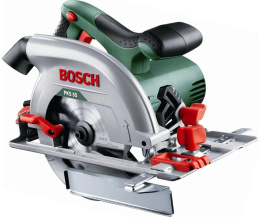 Циркулярная пила дисковая Bosch PKS 55 1200Вт ручная D диска.:160мм 0603500020