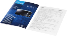 Микроволновая печь MIDEA AM820CMF, 800Вт, 20л, серебристый