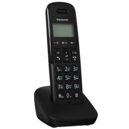 Р/Телефон Panasonic KX-TGB610RUB черный Беспроводной DECT,40 мелодий,телефонный справочник 120 зап.