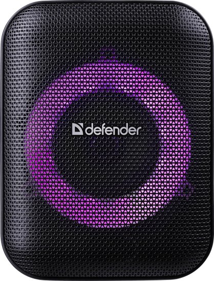 Колонка портативная DEFENDER Boomer 14 (Бумер 14) черный (15Вт, USB, Bluetooth, питание от аккумулятора) (65114)