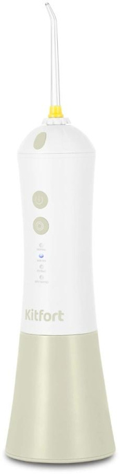 Ирригатор Kitfort КТ-2958-2 портатив. 4насад. зеленый/белый