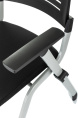 Стул Бюрократ X-Click, ткань, до 102кг, черный [x-click/black]