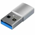 Адаптер Satechi USB Type-A to Type-C. Цвет серебристый.