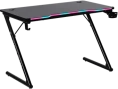 Defender Игровой компьютерный стол Ferox подвес кружк+гарн,черн,МДФ,RGB 64072